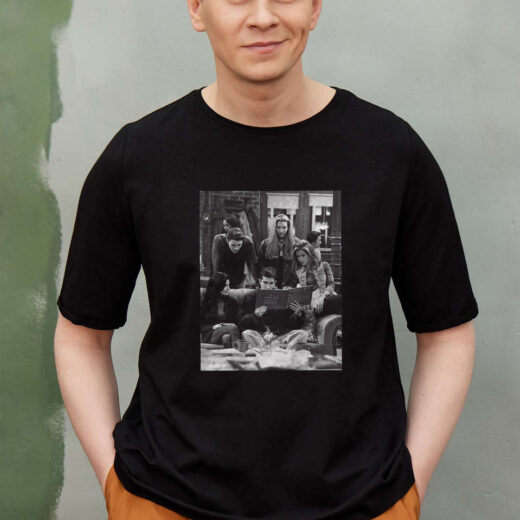 Футболка PrintBro Серіал Друзі PG04608 Чорний