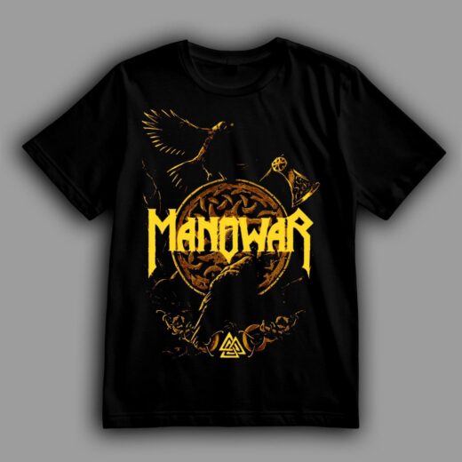 Футболка PrintBro Manowar: Пісня воронів Одіна goodreclama