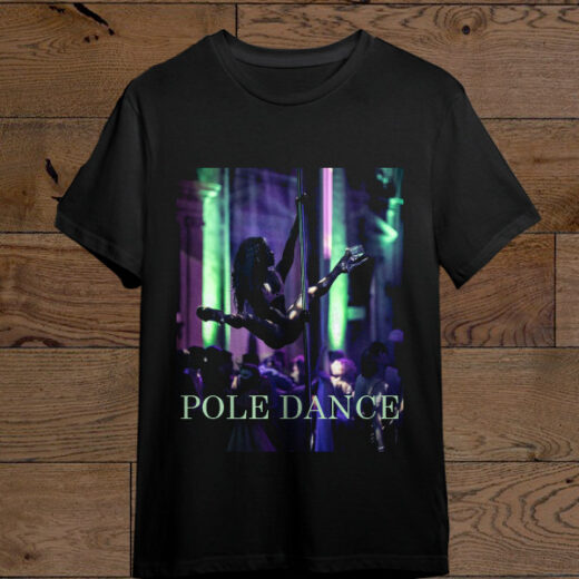 Футболка PrintBro Pole dance танці на пілоні PG03181 goodreclama Чорний