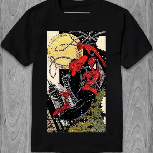 Футболка PrintBro чоловіча Todd McFarlane Amazing Spider-Man Marvel Comics PG02372 Чорний