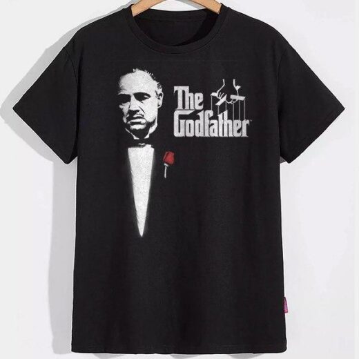 Футболка PrintBro чоловіча The Godfather art PG07948 goodreclama Чорний