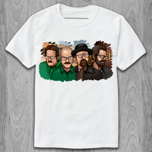 Футболка PrintBro Пуститися Берега Breaking Bad PG065757 Білий