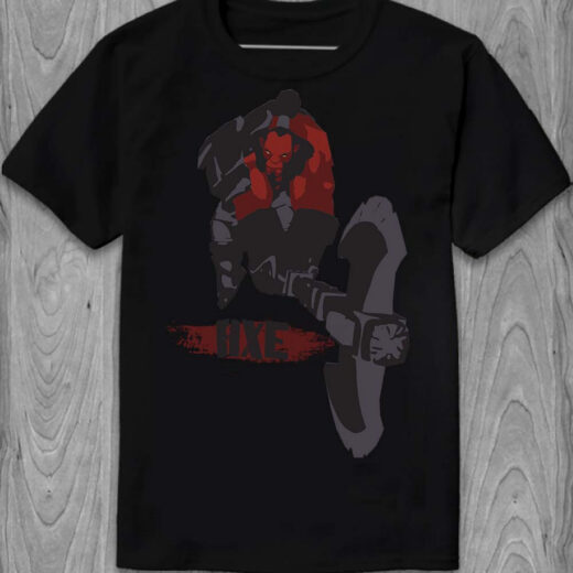 Футболка PrintBro Dota 2 Axe PG05785 goodreclama Чорний
