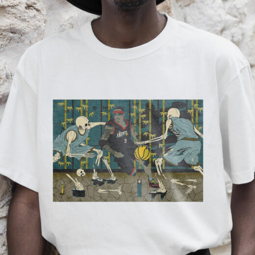 Футболка PrintBro чоловіча Basketball PG02770 Біла