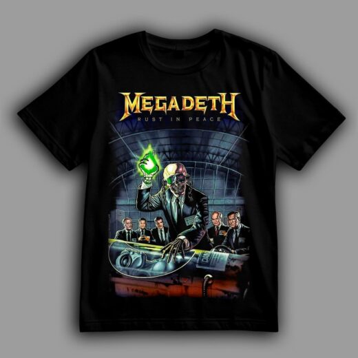 Футболка PrintBro Megadeth "Rust in Peace" goodreclama Art.001