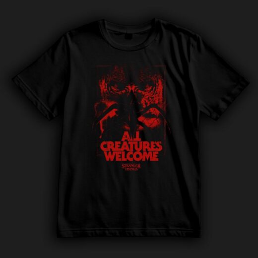 Футболка PrintBro "Stranger Things". All Creatures Welcome PG10555