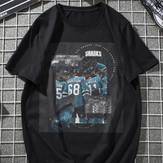Футболка PrintBro Хокей, Sharks San Jose PG03314 goodreclama