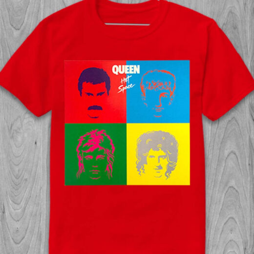 Футболка PrintBro Hot Space Queen PG05926 goodreclama Червоний