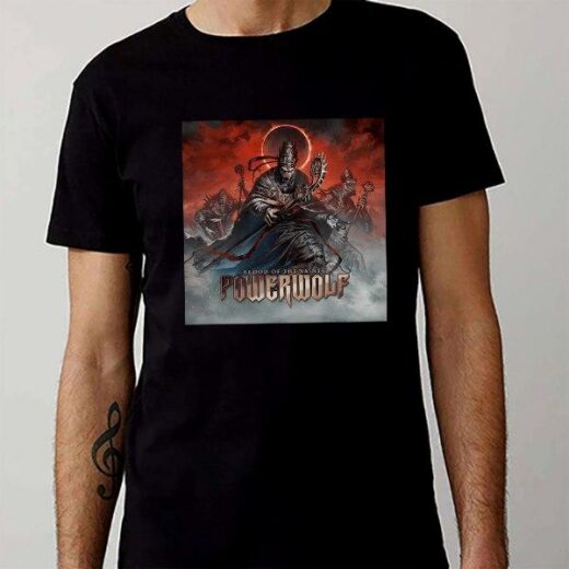 Футболка PrintBro Powerwolf: Легенда про вовків PG0755 goodreclama Чорний