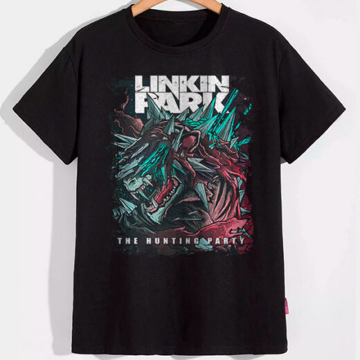 Футболка PrintBro Linkin Park Hunting party PG06969 goodreclama Чорний