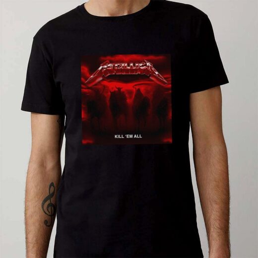 Футболка PrintBro Metallica Kill 'Em All PG0729 goodreclama Чорний