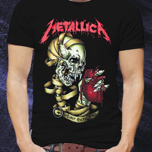 Футболка PrintBro чоловіча "Metallica" PG00943 goodreclama Чорний