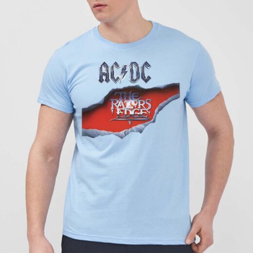 Футболка PrintBro AC/DC The razors edge PG06856 goodreclama Синій