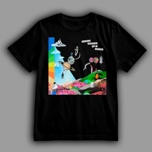 Футболка PrintBro Coldplay "Adventure of a Lifetime" goodreclama Art.001