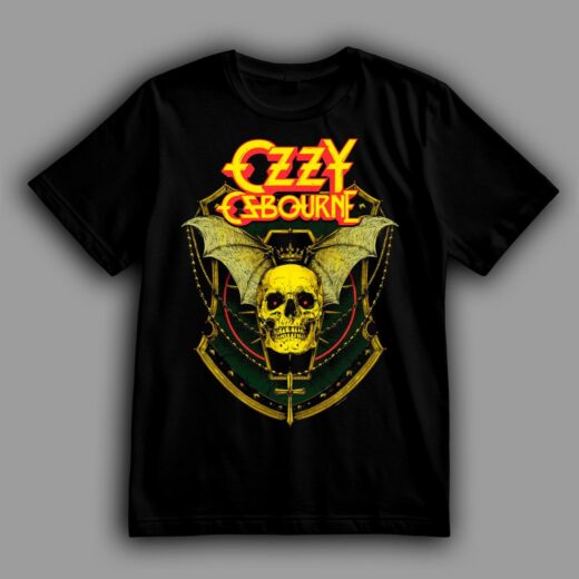 Футболка PrintBro Ozzy Osbourne, Crowned Skull Winged goodreclama