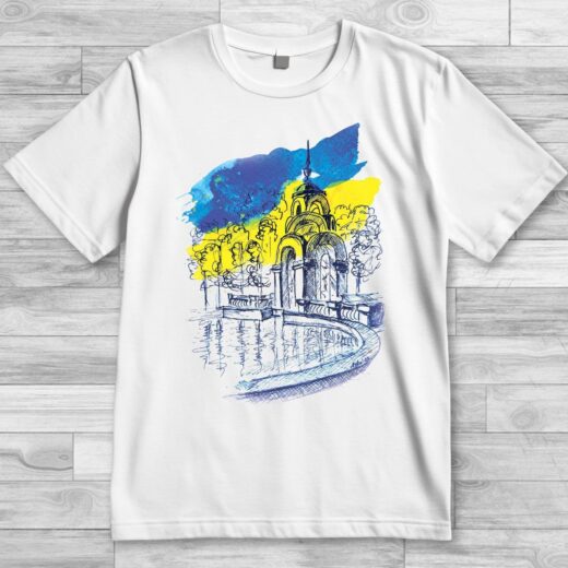 Футболка PrintBro Русский "Дзеркальний струмінь" у Харкові PG10733 goodreclama
