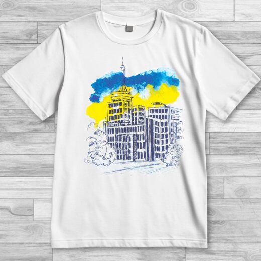 Футболка PrintBro Український Держпром у Харкові PG10732 goodreclama