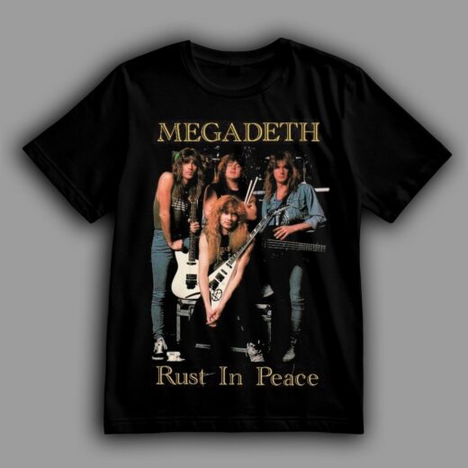 Футболка PrintBro Megadeth треш-метал-група найвеличнішим складом goodreclama