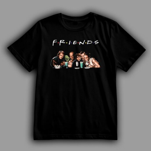 Футболка PrintBro FRIENDS Мої зіркові друзі
