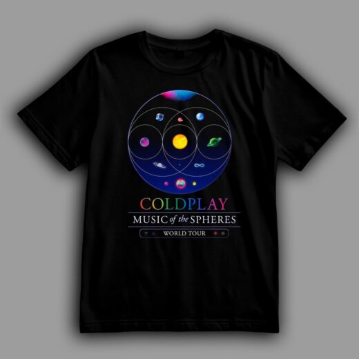 Футболка PrintBro Coldplay "Music of the Spheres" goodreclama Art.001