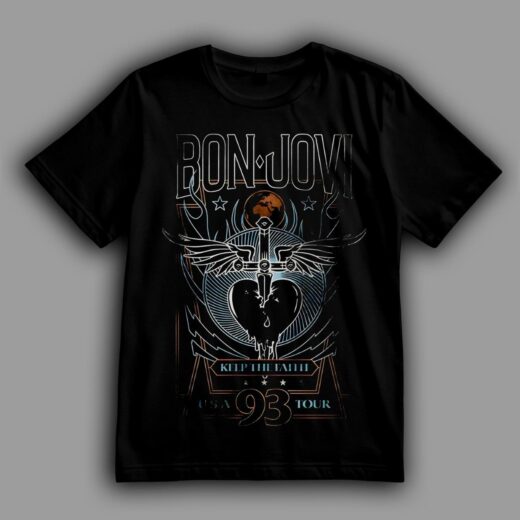 Футболка PrintBro Bon Jovi "Keep the Faith '93 Tour'" goodreclama