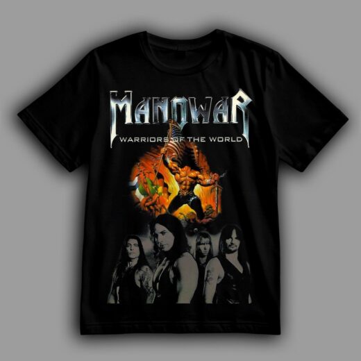 Футболка PrintBro Manowar "Warriors of the World" goodreclama Art.001