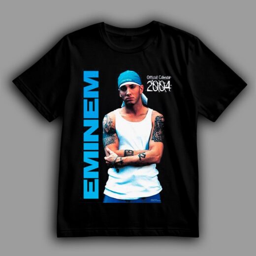 Футболка PrintBro Eminem Official Calendar 2004 Vintage Style PG09611 goodreclama