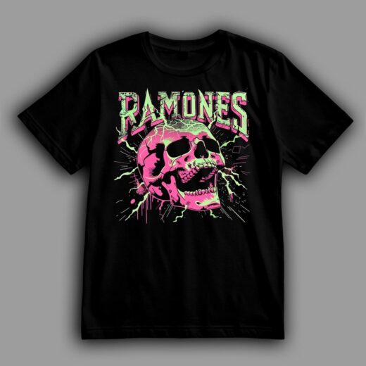 Футболка PrintBro Ramones Pinhead Skull goodreclama