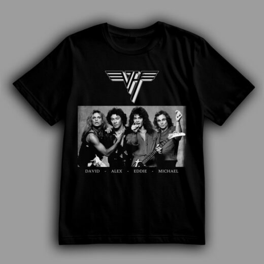 Футболка PrintBro Eddie Van Halen та хард-рок-гурт Van Halen goodreclama