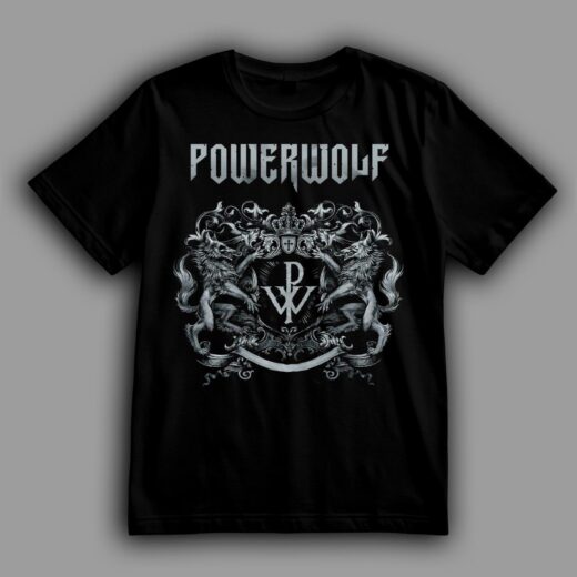 Футболка PrintBro Powerwolf Герб пауер-метал goodreclama