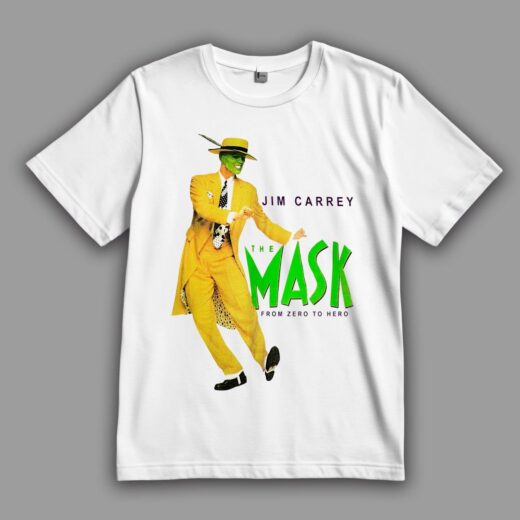 Футболка PrintBro Супергеройська кінокомедія "Маска" (The Mask) з Джимом Керрі PG11020