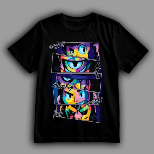 Футболка PrintBro Brawl Stars. Colt, Stu, Mortis, Brock and Bull PG11207 goodreclama