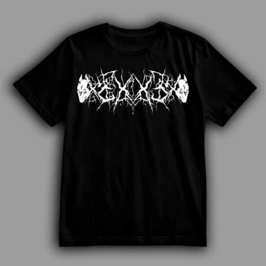 Футболка PrintBro Death Grips лого в стилі блек-металу goodreclama
