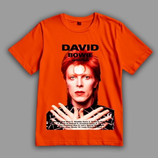Футболка PrintBro David Bowie — секс-символ рок-музики goodreclama Червоний