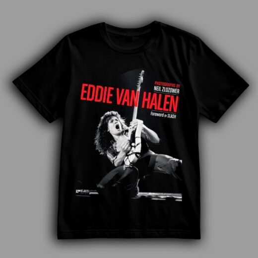Футболка PrintBro Книга "Eddie Van Halen: Photographs" від автора Ніла Злозовера goodreclama