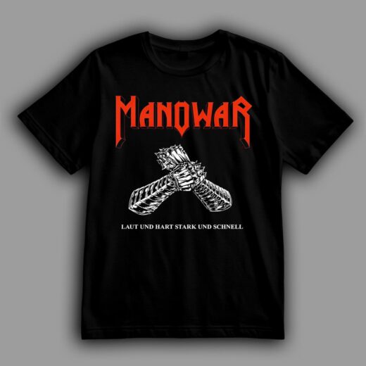 Футболка PrintBro Manowar "Laut Und Hart Stark Und Schnell" PG10748 goodreclama
