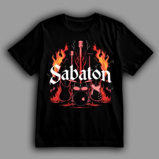 Футболка PrintBro хеві-пауер-метал-група Sabaton PG10754 goodreclama