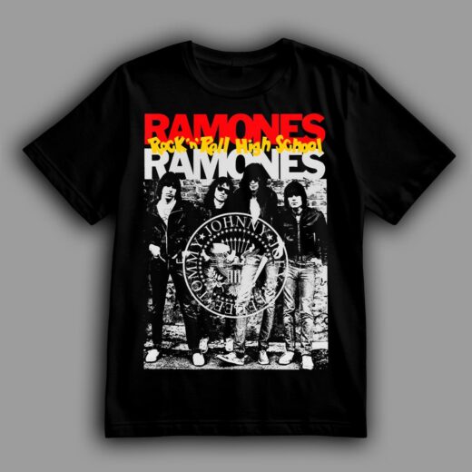 Футболка PrintBro Ramones "Rock 'n' Roll High School" goodreclama