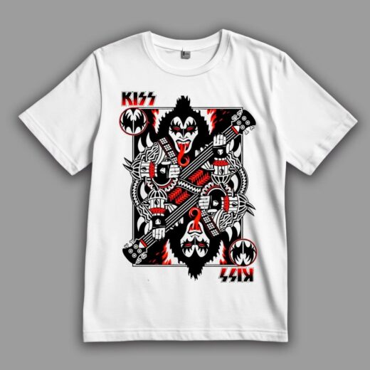 Футболка PrintBro Козирна карта - Kiss goodreclama