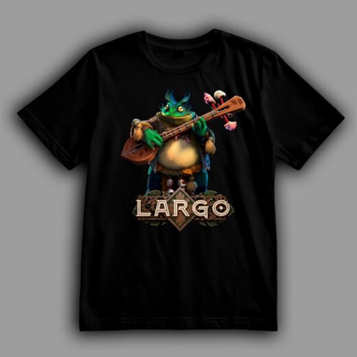 Футболка PrintBro Dota 2 Ларго найкращий музика на біві PG09577 goodreclama