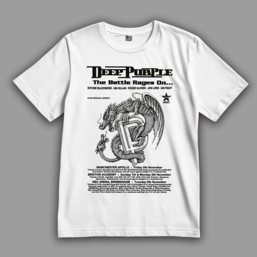 Футболка PrintBro Deep Purple: The Battle Rages On Tour PG09557 goodreclama