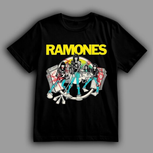 Футболка PrintBro Ramones королі панк-року PG09471 goodreclama