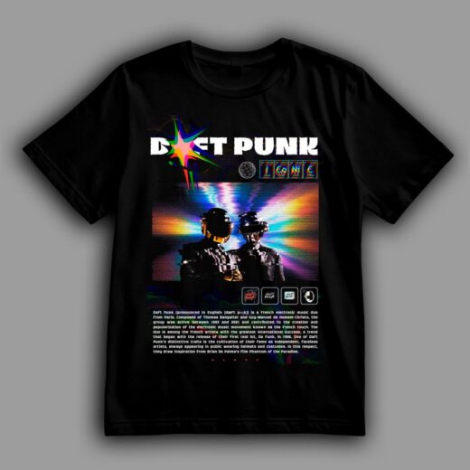 Футболка PrintBro Daft Punk ICONIC PG09540 goodreclama