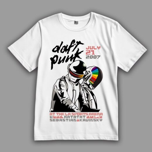 Футболка PrintBro Daft Punk піксель арт PG09544 goodreclama