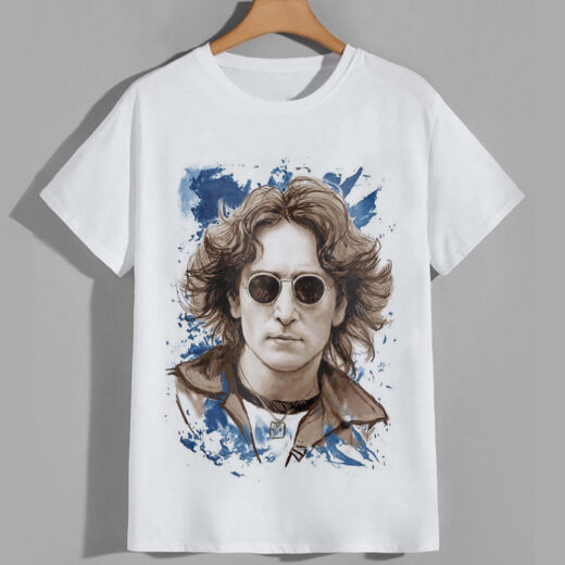 Футболка PrintBro John Lennon Art PG03216 goodreclama Білий
