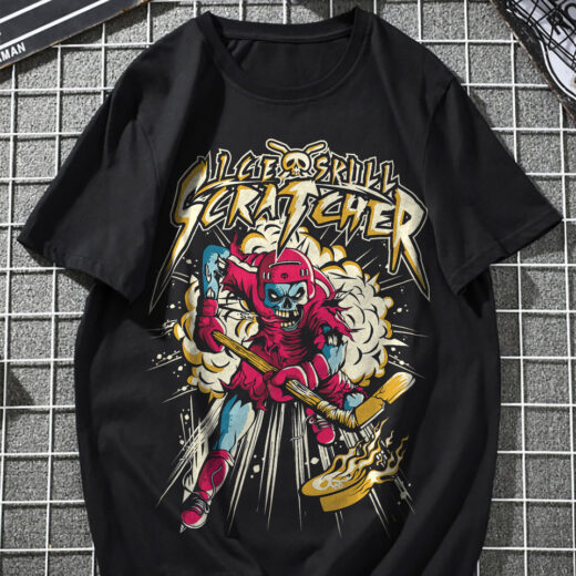 Футболка PrintBro Ice skull Geratcher PG03195 goodreclama Чорний
