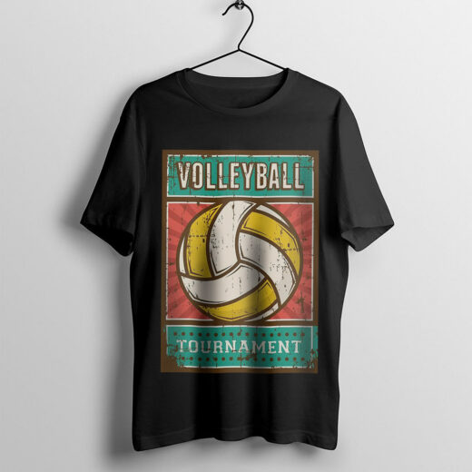 Футболка PrintBro Volleyball Tournament PG03385 goodreclama Чорний