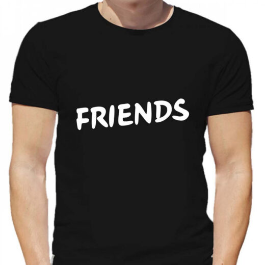 Футболка PrintBro Friends PG05487 Чорний
