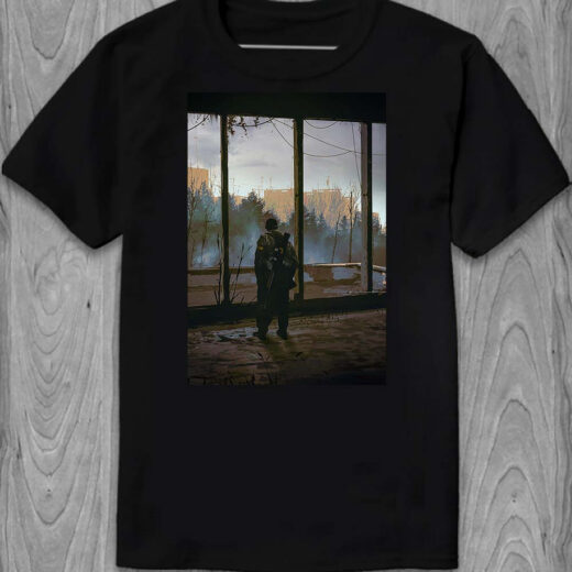 Футболка PrintBro STALKER art PG05860 goodreclama Чорний