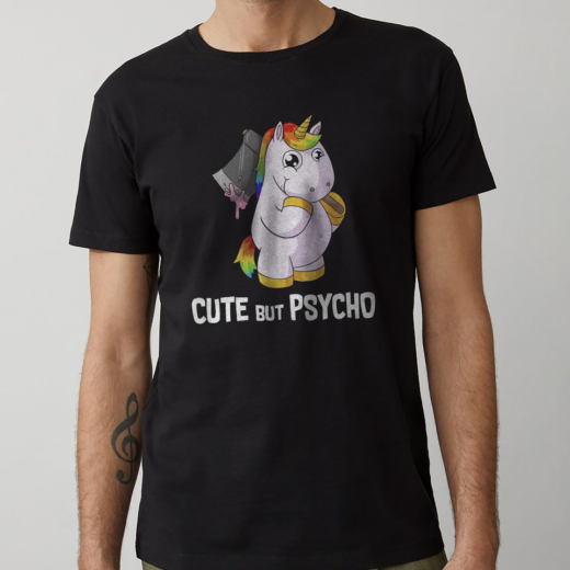 Футболка PrintBro Cute but psycho PG04777 goodreclama Art.001